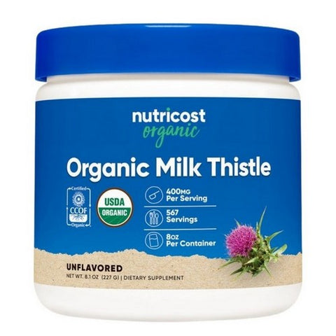 Nutricost, Milk Thistle Powder Organic, 8 Oz Nutricost