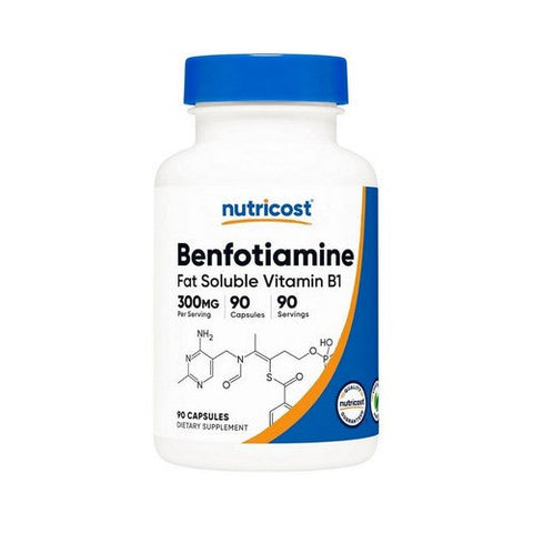 Nutricost, Benfotiamine, 300 Mg, 90 Caps Nutricost