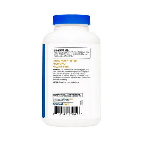 Nutricost, Hawthorn Berry, 550 Mg, 240 Caps Nutricost