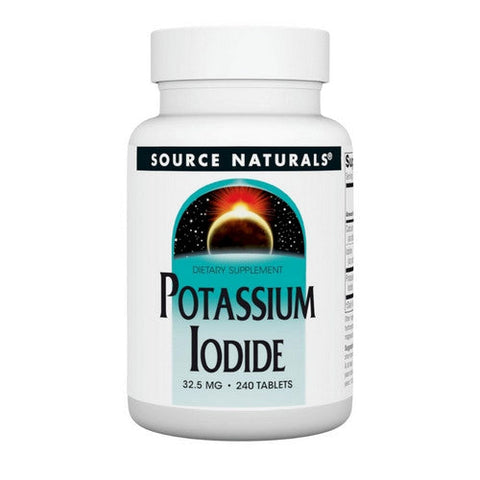 Source Naturals, Potassium Iodide, 32.5 Mg, 240 Tabs Source Naturals