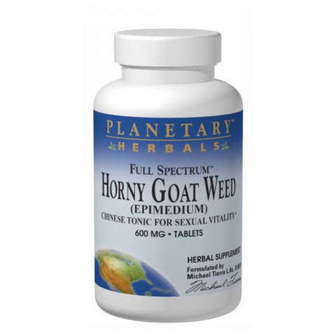 Full Spectrum Horny Goat Weed 30 Tabs by Planetary Herbals