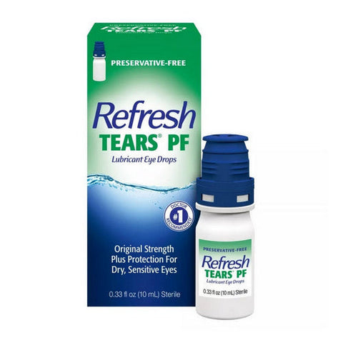Refresh, Tears PF Lubricant Eye Drops, 0.33 Oz Refresh