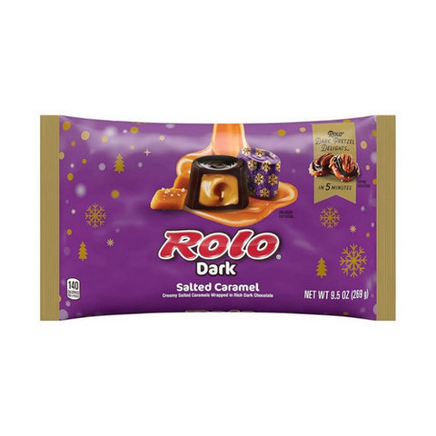 Creamy Caramels In Rich Chocolate Christmas Candy 9.5 Oz (Case Of 16) by Rolo