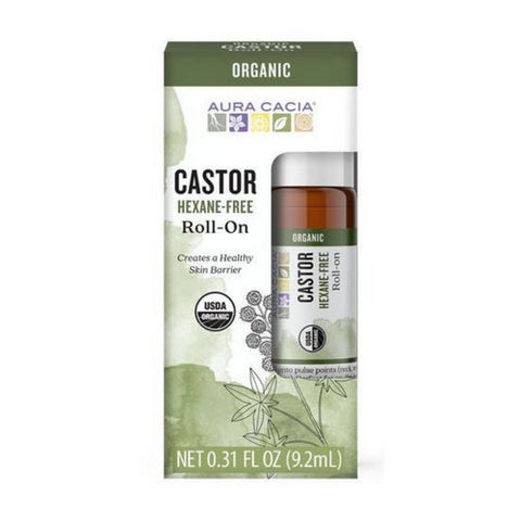 Aura Cacia, Castor Roll-On, 0.31 Oz