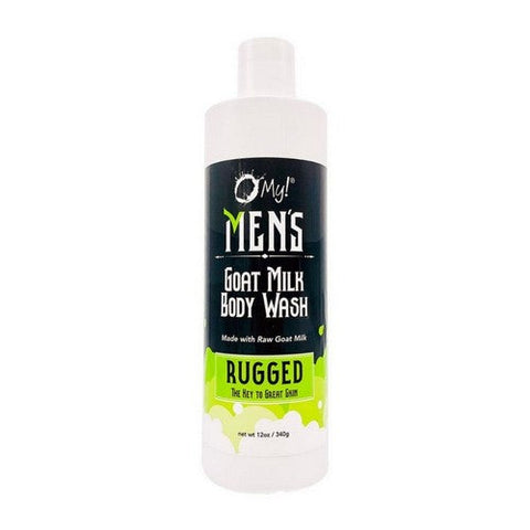 Goat Milk Body Wash Mens Rugged 12 Oz by O MY!