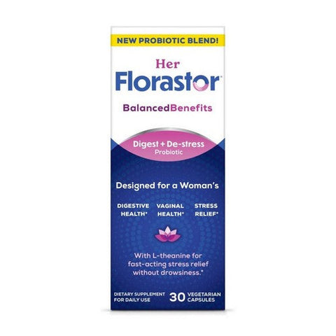 Florastor, Women's Health, 30 Count