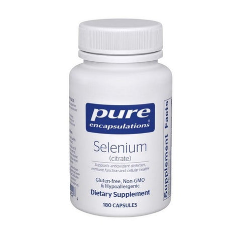 Selenium (Citrate) 180 Caps by Pure Encapsulations
