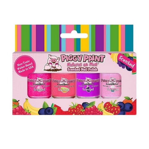 Scented Lucky Lollipop Nail Polish Box Set 4 Count by Piggy Paint