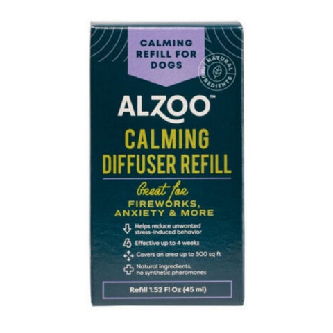 Plant-Based Calming Diffuser Refill Dogs 1.52 Oz by Alzoo