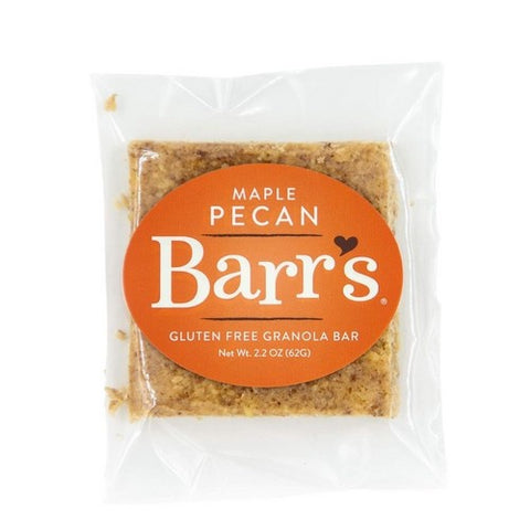 Maple Pecan Granola Bar Box Of 12 by Mrs. Barrs Natural Foods
