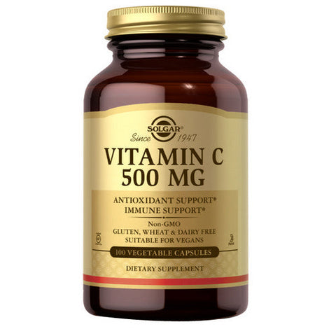 Solgar, Vitamin C, 500 mg, 100 V Caps Solgar