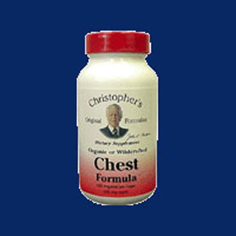 Dr. Christophers Formulas, Chest Formula, 100 Vegicaps Dr. Christophers Formulas