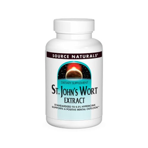 Source Naturals, St. John's Wort, 300 MG, 60 Tabs Source Naturals