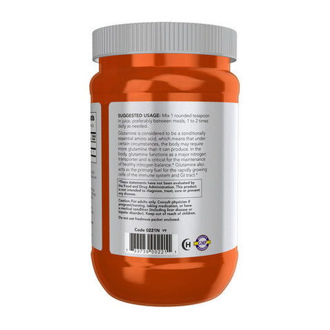 Now Foods, L-Glutamine Powder, POWDER, 1 Lb Now Foods