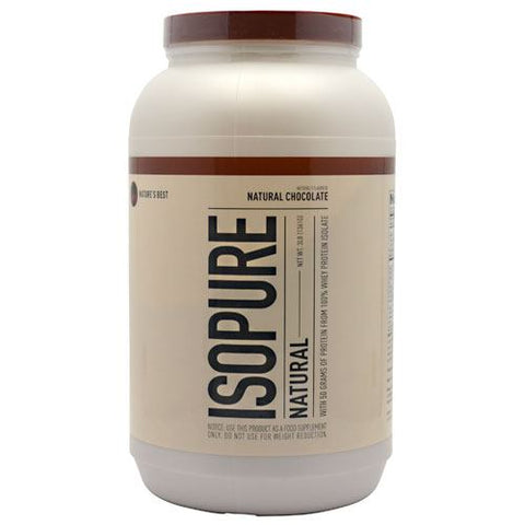 Nature's Best, Isopure Natural Low Carb, Chocolate 3 lb Nature's Best