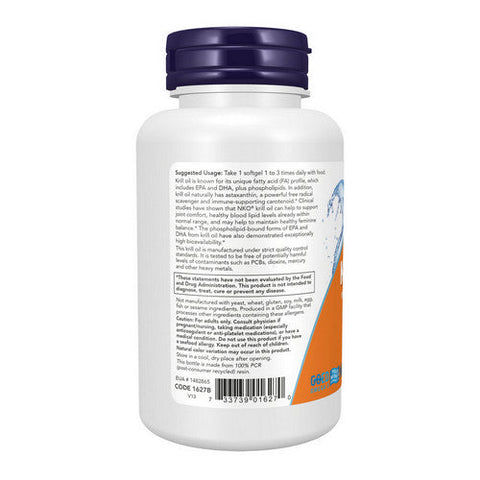 Now Foods, Neptune Krill Oil, 1000 mg, 60 Softgels Now Foods