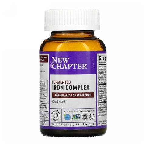 New Chapter, Iron Food Complex, 60 Tabs New Chapter