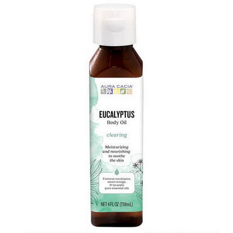 Aura Cacia, Harvest Aromatherapy Body Oil, Eucalyptus Harvest Aura Cacia
