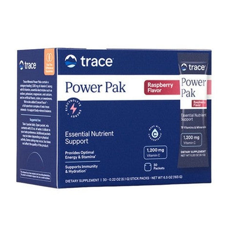 Trace Minerals, Electrolyte Stamina Power Pak, Raspberry 32 pk Trace Minerals
