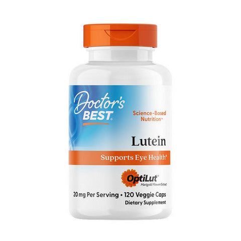 Doctors Best, Lutein from OptiLut, 20 Mg, 120 Veg Caps Doctors Best