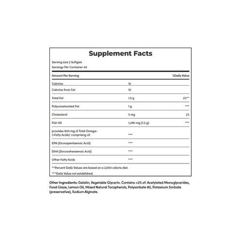 Nature's Bounty, Mini Fish Oil Mini Coated, 1290 mg, 90 Softgels Nature's Bounty