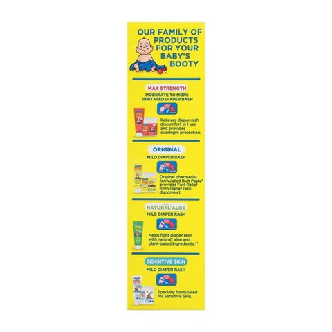 Boudreaux, Butt Paste Zinc Oxide 16% Diaper Rash Ointment Original, 4 Oz Boudreaux