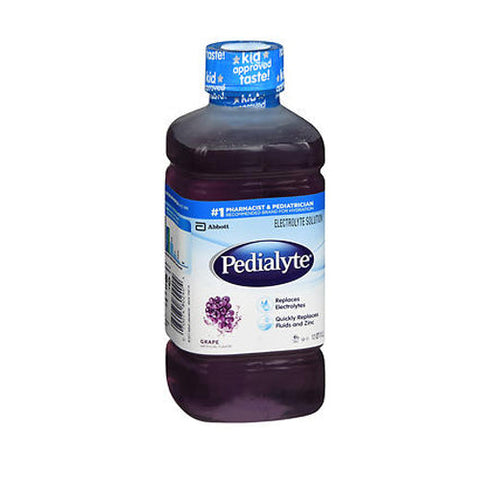 Pedialyte, Electrolyte Solution Grape, 33.8 Oz Pedialyte