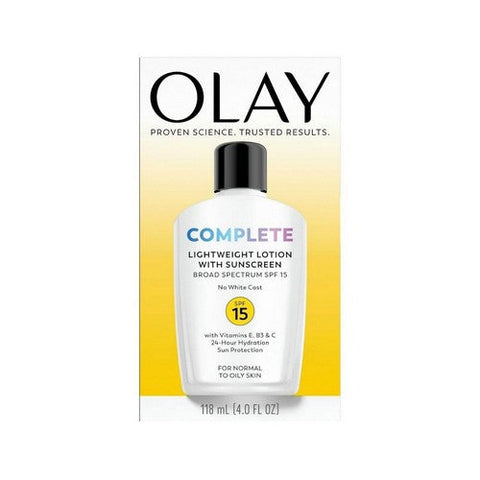 Olay, Complete All Day Uv Defense Moisture Lotion, 4 Oz Olay
